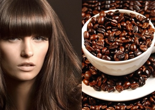 Кофе для окрашивания волос с лечебным эффектом