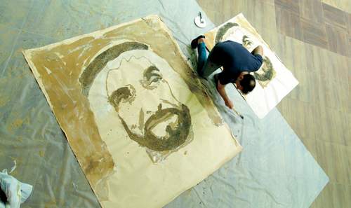 В Дубае создадут самый большой песочный портрет 