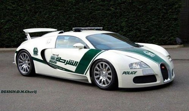 Автопарк полиции Дубая пополнится Bugatti Veyron 
