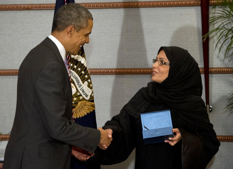 Жительница Саудовской Аравии получила премию «Самая отважная женщина» 