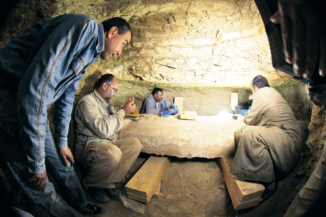 Новое археологическое открытие в Египте