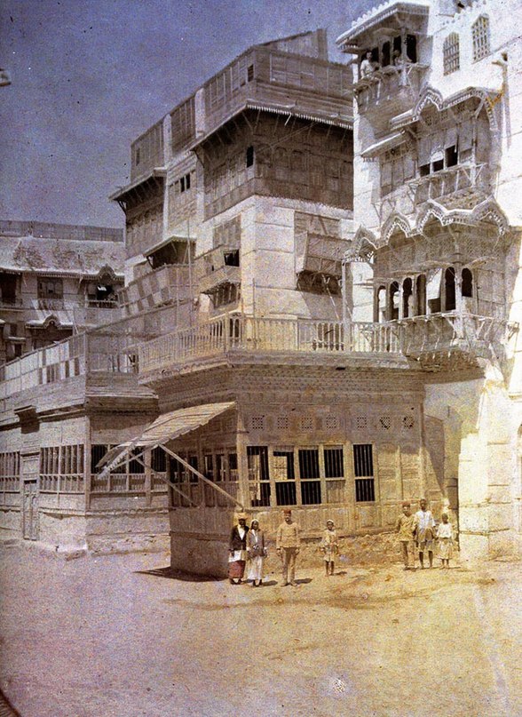 1918 г., город Джидда в Аравии, фото Поля Касетльно