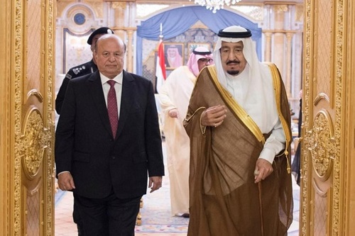 Король Саудовской Аравии принимает Президента Йемена