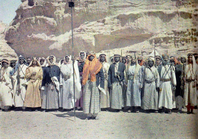 1918 г., 28 февраля, в Акабе, Иордания, фото Поля Кастельно 