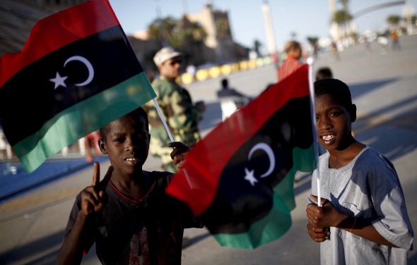 Дети в Триполи