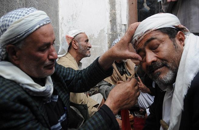 Арабский макияж в Йемене 